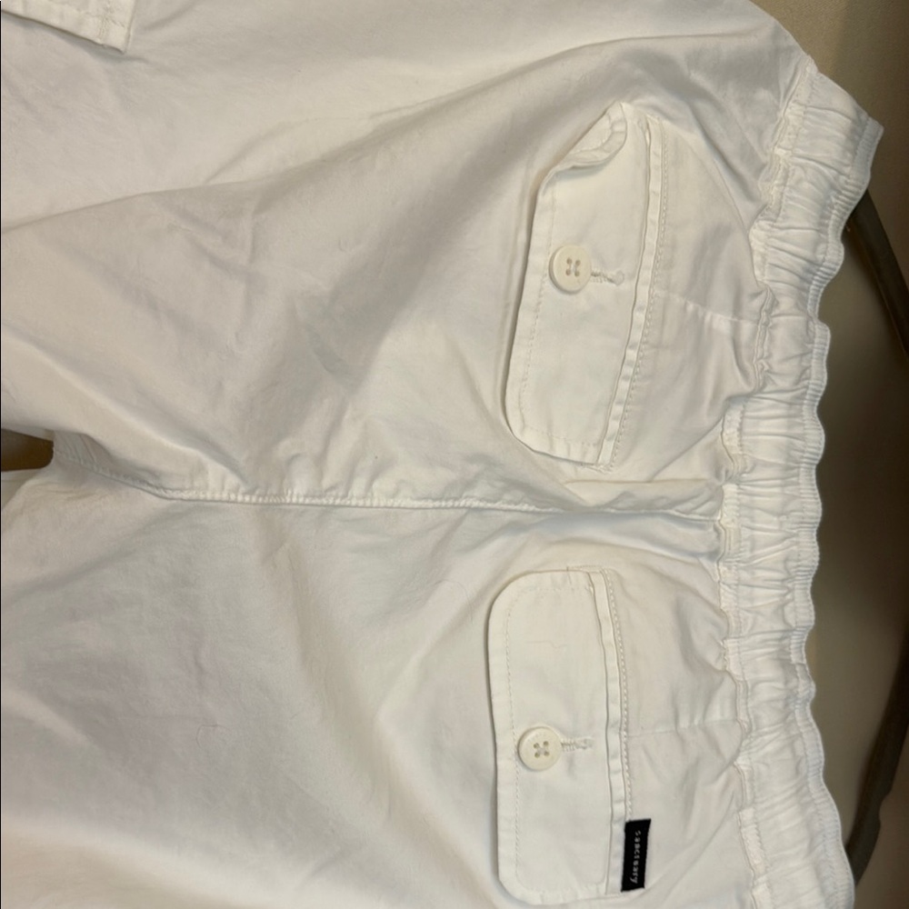 Sanctuary White Jogger Track Pants - Picture 4 of 4